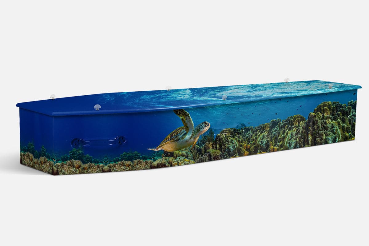 Aquatic Kingdom coffin
